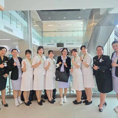 กพย.รพ.รร.6 รับการศึกษาดูงานด้านการพยาบาลของนักเรียนพยาบาล ประเทศญี่ปุ่น