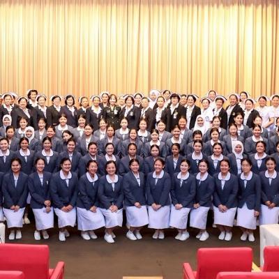 พิธีปฐมนิเทศ นักศึกษาหลักสูตรประกาศนียบัตรผู้ช่วยพยาบาล รุ่นที่ 45